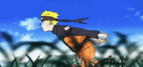 Um novo início - Tatsuo Uzumaki GIF-2-Naruto-Run
